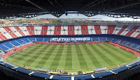 Interior estadio Vicente Calderón
