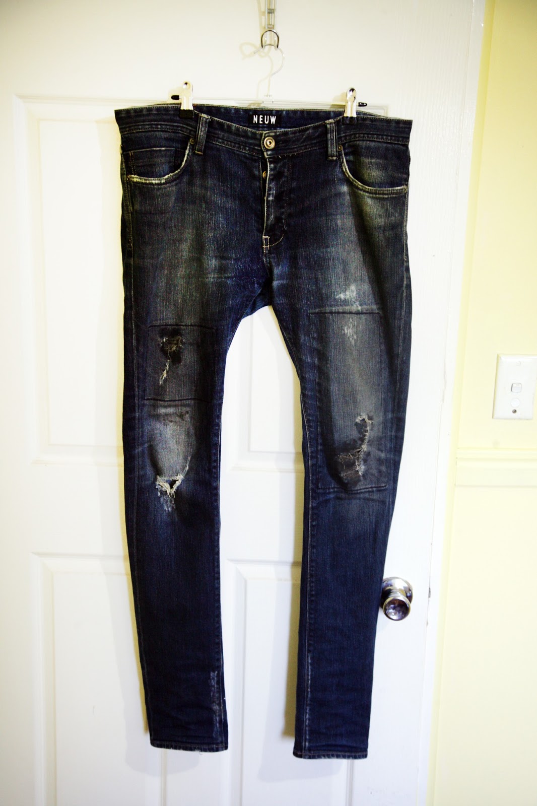 Our Big Mad Adventure DIY Tutorial Repair Jeans with a Ripped Crotch