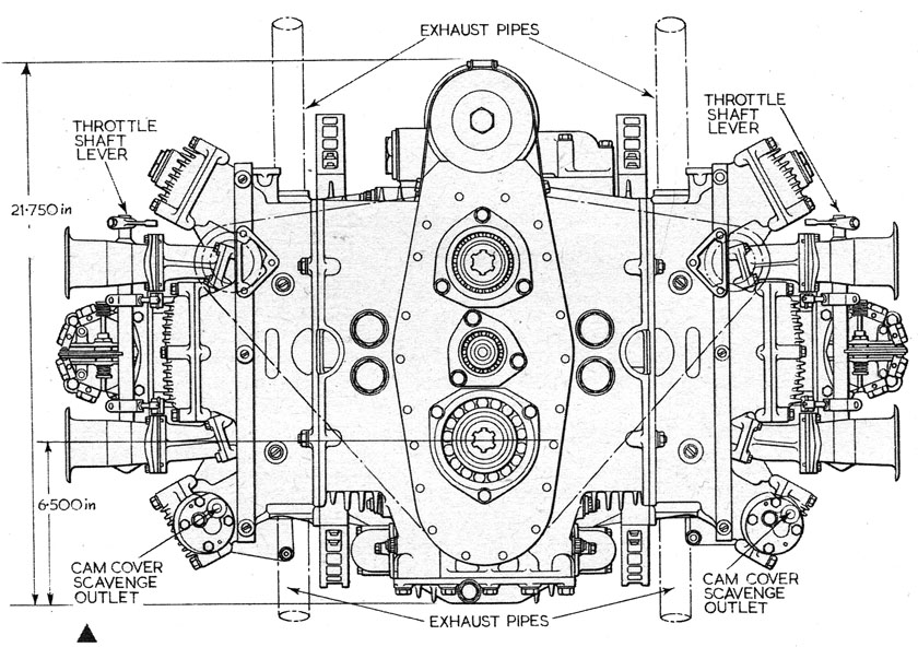 Yorkshire Ferret The BRM H16 engine part 2 Engine layout
