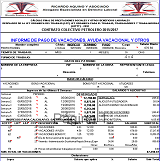 Programa en Excel para calcular  Vacaciones Petroleras Colectivas