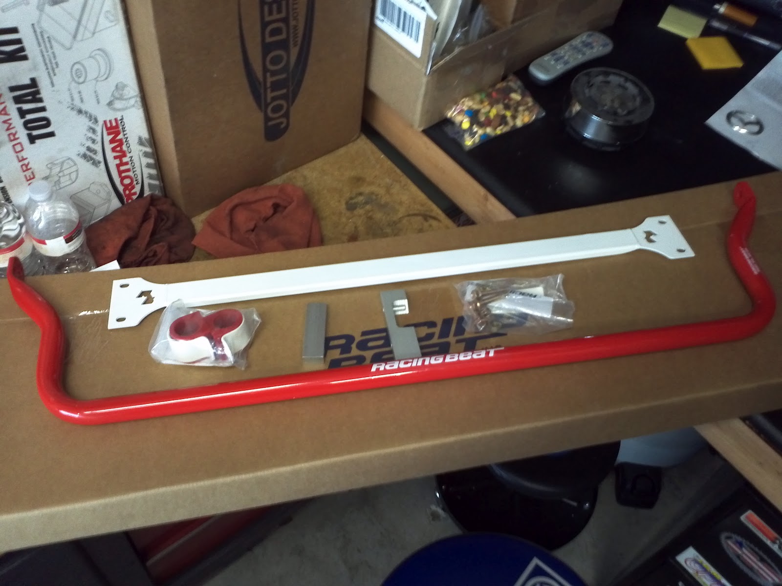 Miata Performance Project Sway Bars Front & Rear, Racing Beat Sway Brace