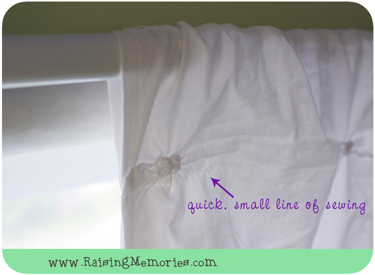 Turn One Curtain Panel into Two!