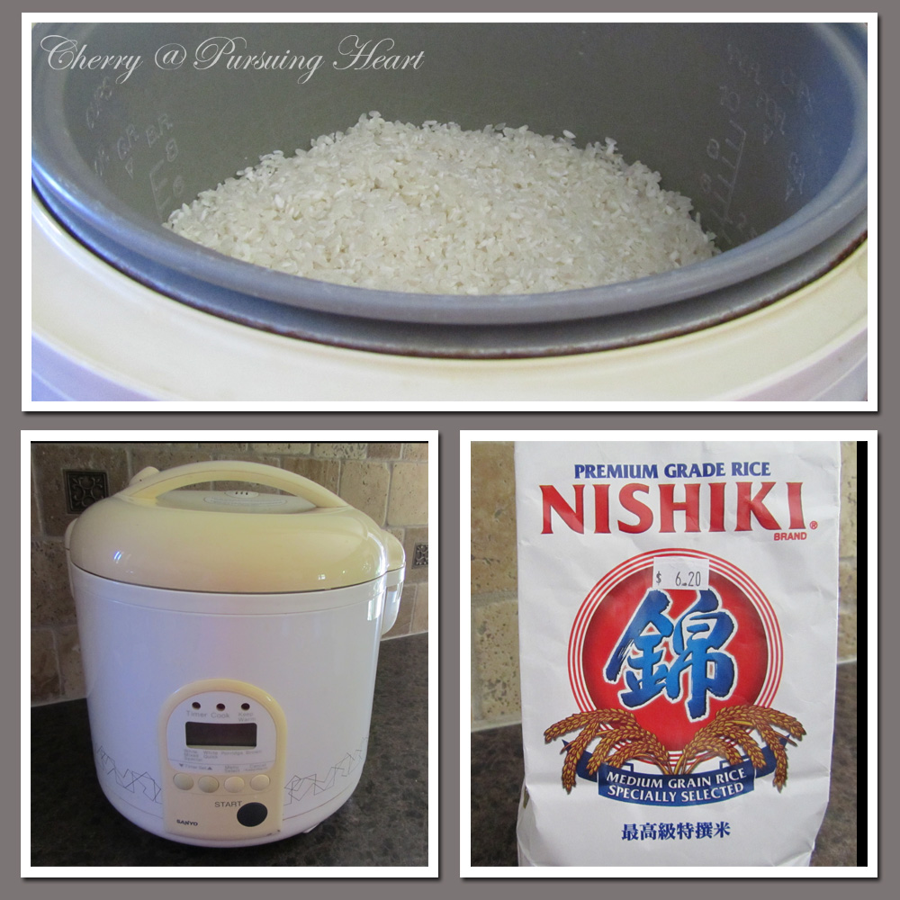 Pursuing Heart Freezing Rice {Freezer Fare}