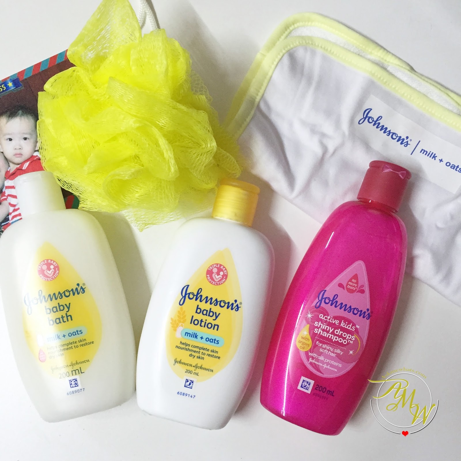 johnson baby lotion milk and oats