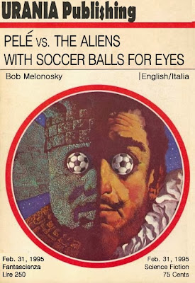 Bob Melonosky book Pele vs the ALiens funny