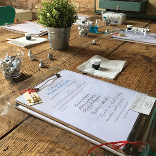 C McIntire Calligraphy Class