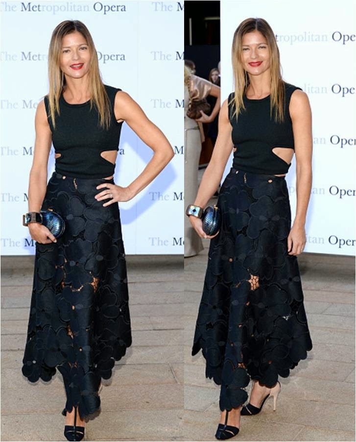 Jill Hennessy at the Metropolitan Opera Season Opening | Fashion Blog