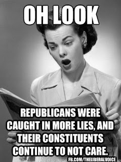 Republican lies Apathy Republicans