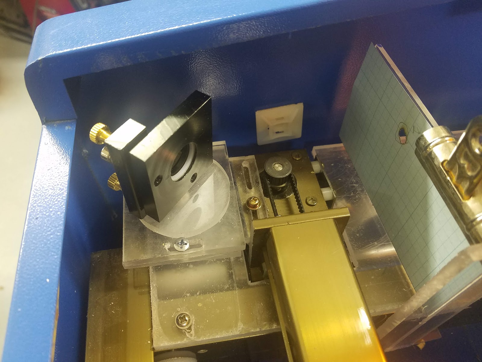 Don's Laser Cutter Things Improving the K40 Optics Mirror 2 Replacement