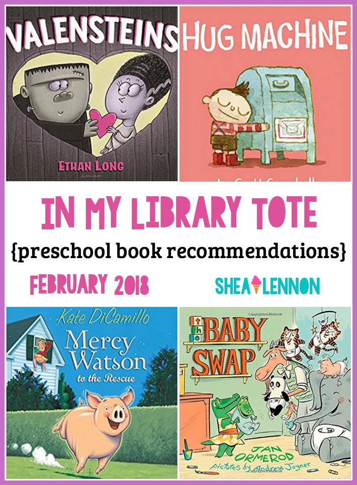 In My Library Tote: February Preschool Book Reviews and Recommendations