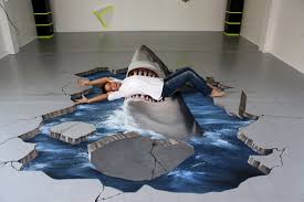 3d street arts shark