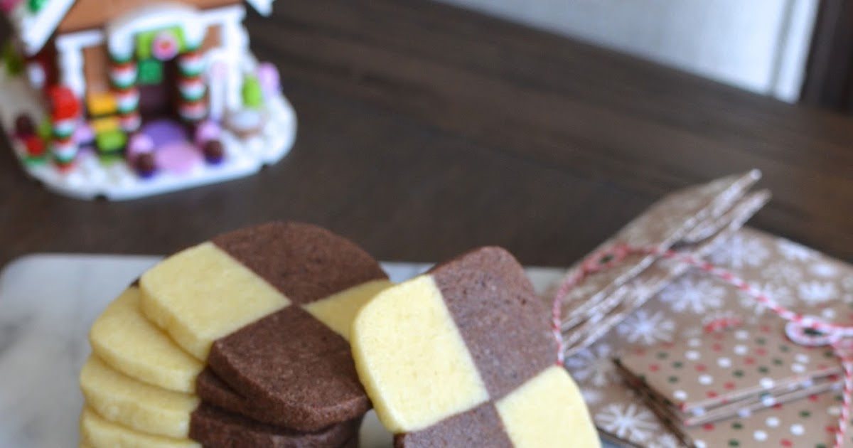 Playing with Flour Checkerboard icebox cookies