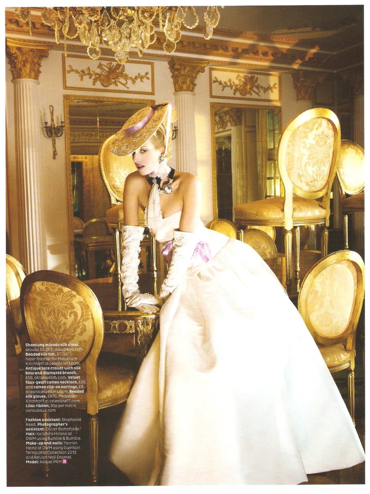 The April Issue Of Brides 106