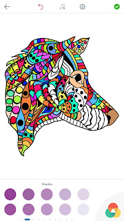 Coloriage Chien pour Adulte: Dessins à Colorier Dog%2BColoring%2BPages%2BAndroid%2BScreenshot%2B4