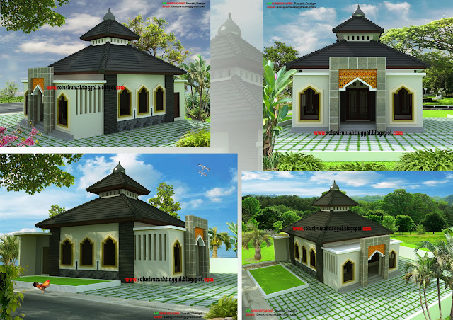 Desain Masjid Minimalis Modern Sesuai dengan Syariat Islam 