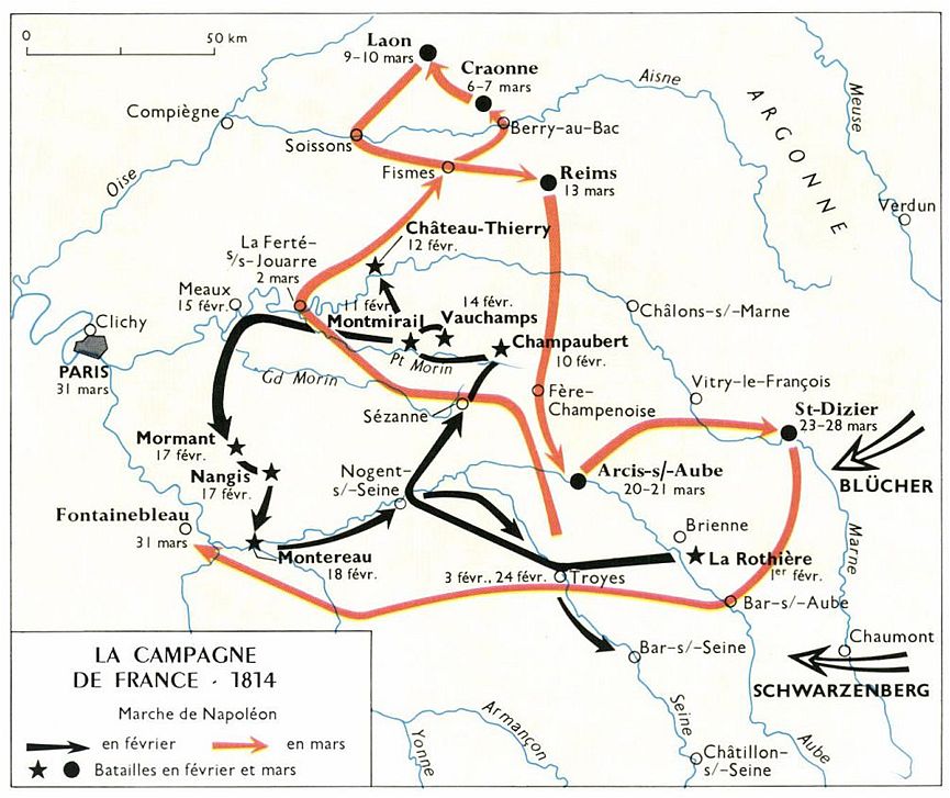 LE SANCTUAIRE AUX IDÉES La campagne de France de Napoléon en 1814