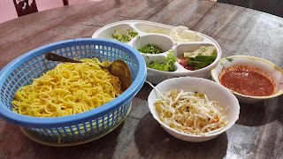 Hidangan laksa Johor