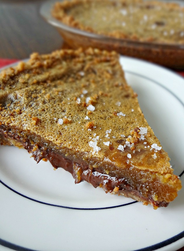 The Cooking Actress Salted Caramel Dark Chocolate Crack Pie