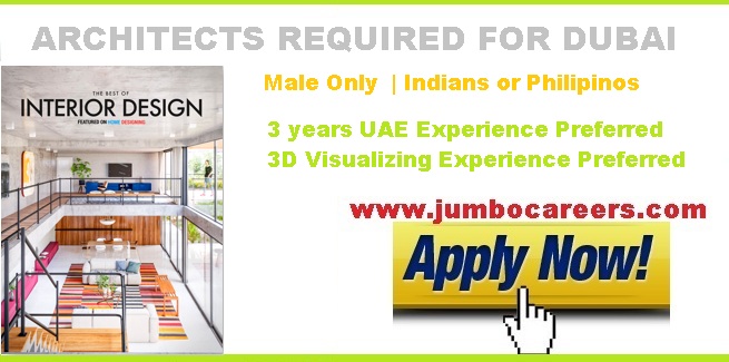 Latest Architects Job Vacancies In Dubai 2018