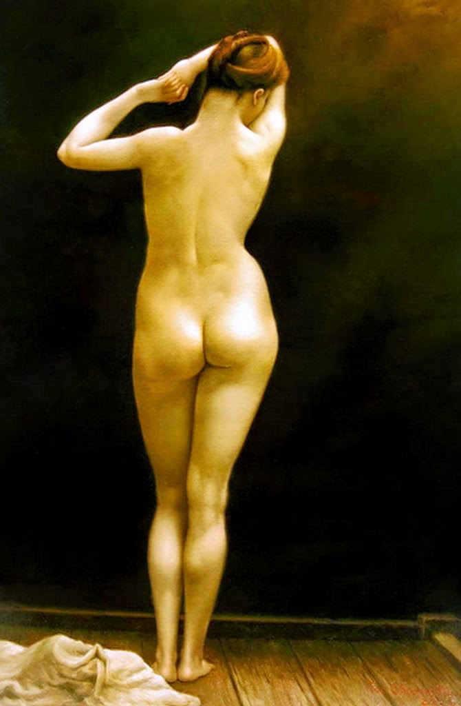 oleos-figurativos-mujeres-espalda retratos-de-mujeres-de-espalda