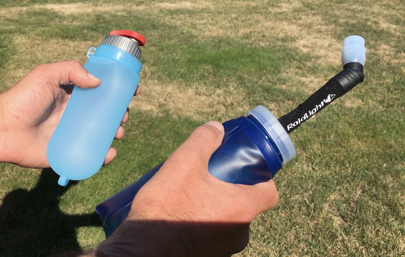 Road Trail Run: Review: 2 Innovative Soft Flask Run Bottles: Ultraspire  Formula 250 & Raidlight EazyFlask