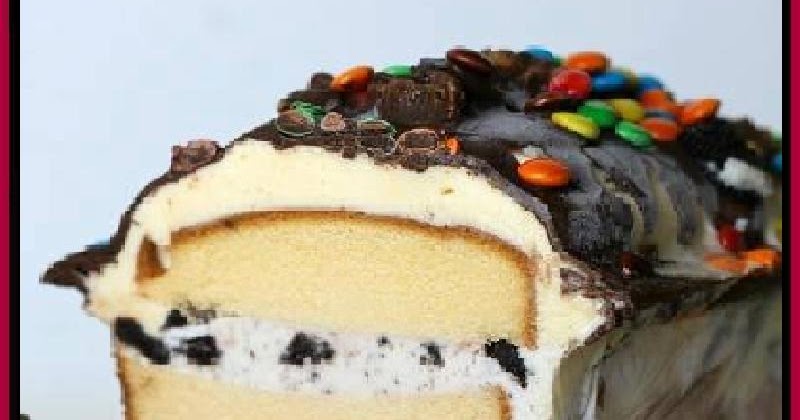 Dollar Store Crafter: Easy Ice Cream Cake :)