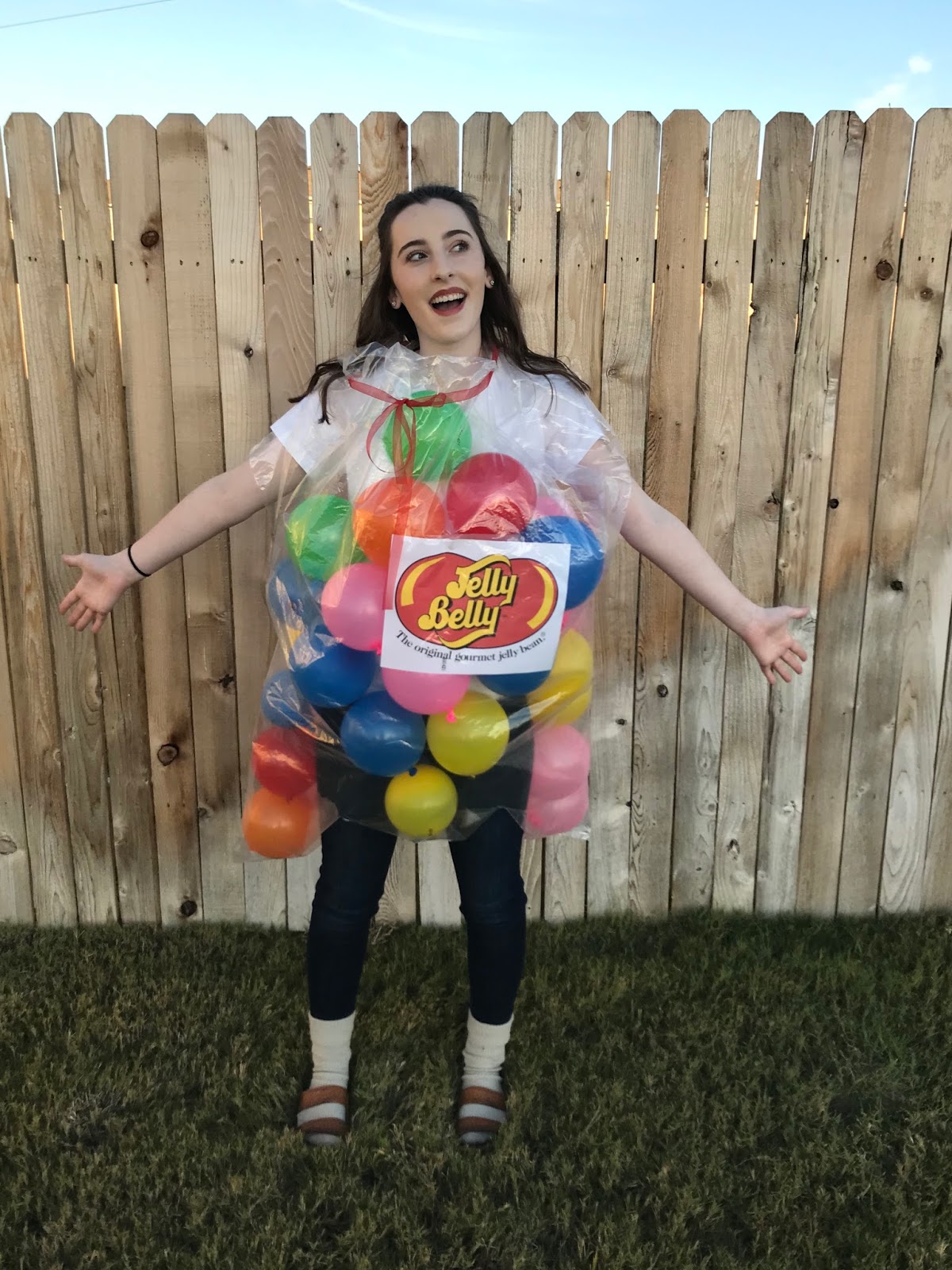 Last-Minute DIY Jelly Bean Halloween Costume - My Life As Madalyn