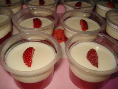 Resep Puding Strawberry Nikmat