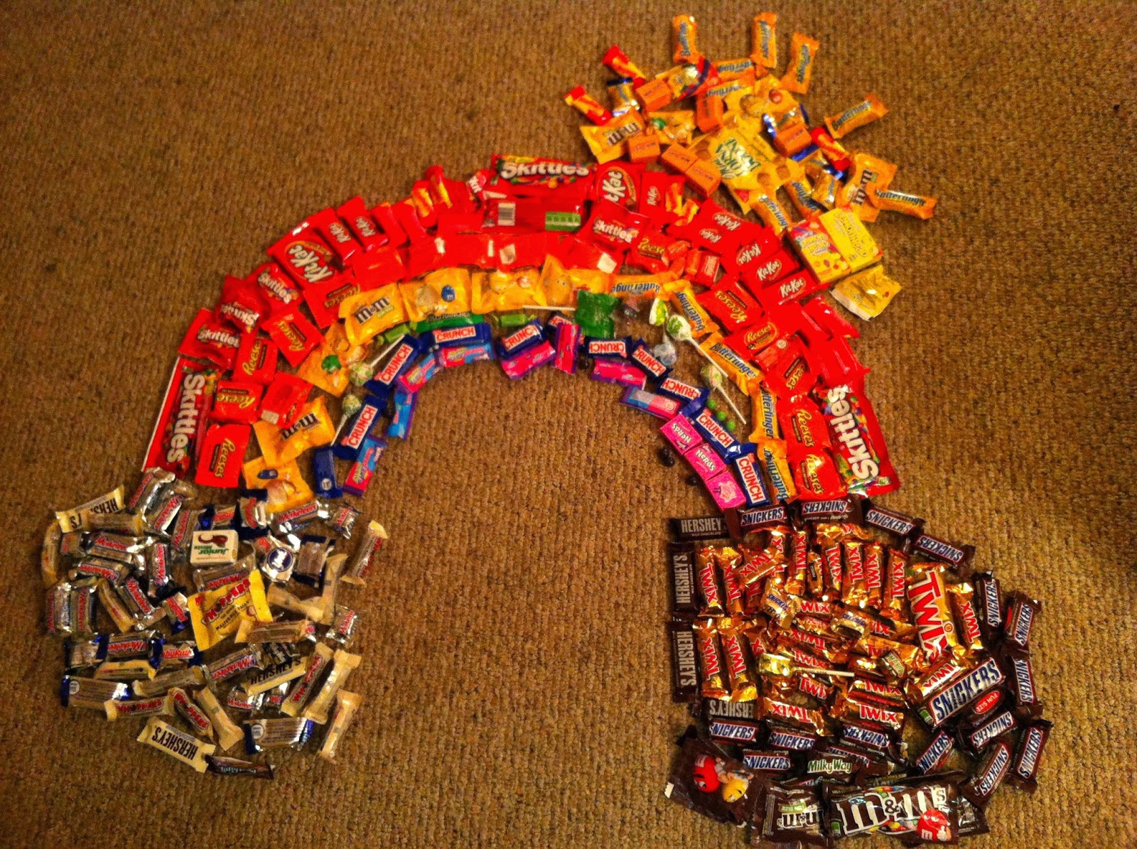 hummingbird hype: Halloween Candy sorting to the next level
