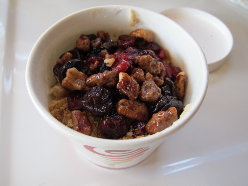 Review Jamba Juice Berry Cherry Pecan Steel Cut Oatmeal