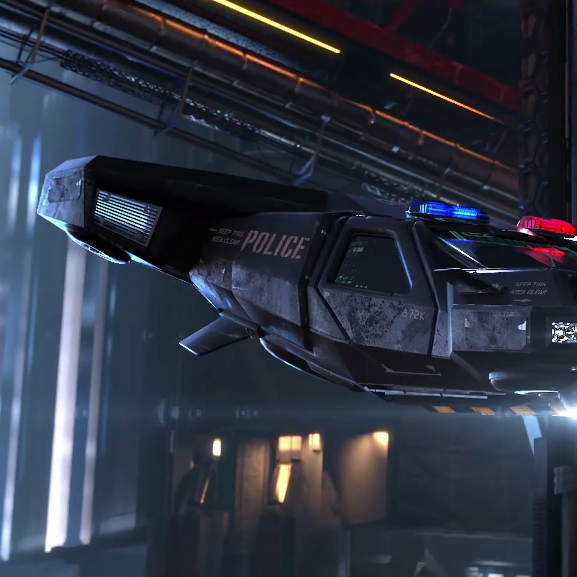 Cyberpunk 2077 полиция арт