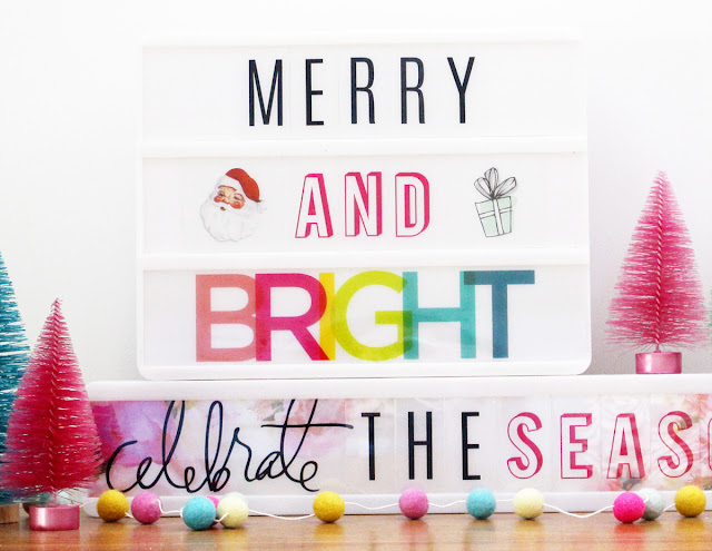 Heidi Swapp Christmas Lightboxes Heidi Swapp Lightboxes