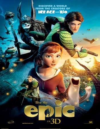 Epic 2013 Hindi Dual Audio 450MB BluRay 720p HEVC x265 ESubs