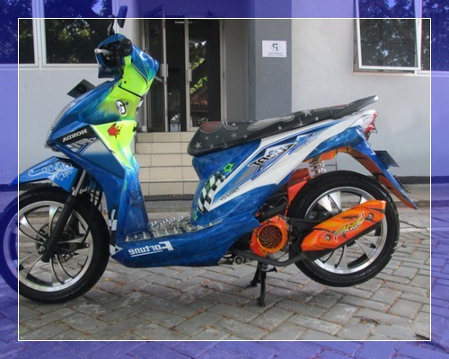 Modifikasi beat fi simple injeksi thailook ring 14 touring road race