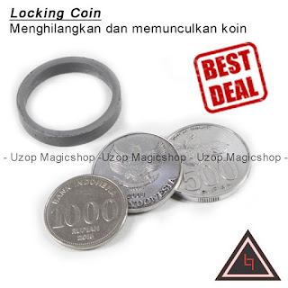 Jual alat sulap locking coin rupiah Jual alat sulap locking coin rupiah