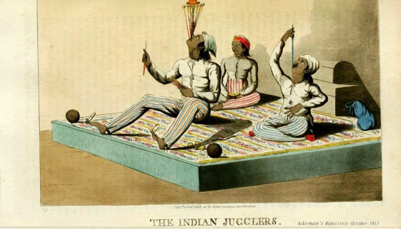 short summary of indian jugglers by william hazlitt