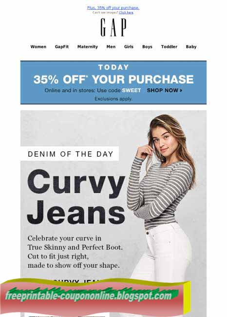 Gap coupons printable may 2018