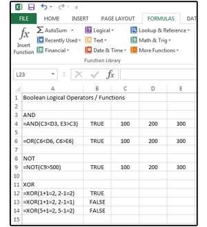 WikiExcel: Excel Boolean logic: How to sift spreadsheet data using AND ...