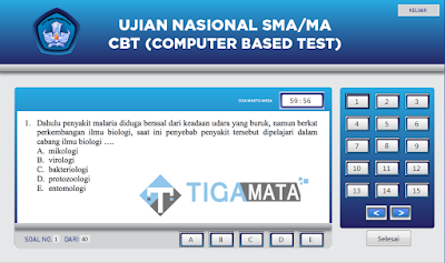 Aplikasi Simulasi UNBK SMA 2019 Offline Exe