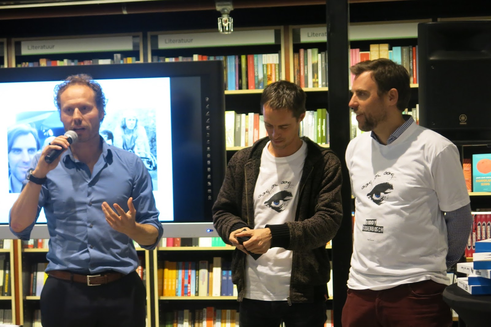 Thrillerlezersblog: Boekpresentatie Oog om oog van Buddy Tegenbosch