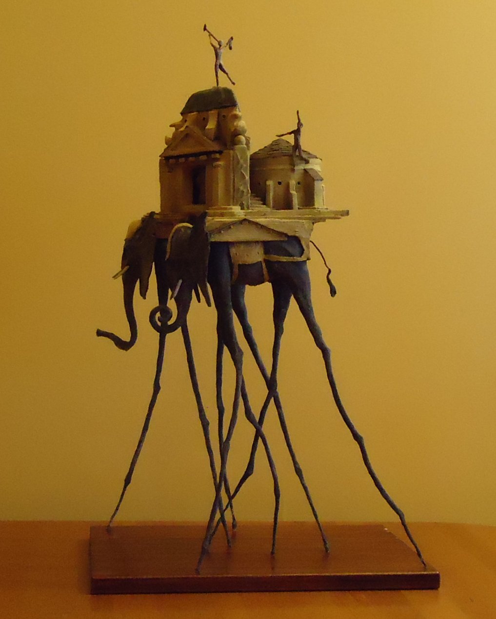 Salvador Dali Kuszenie świętego Antoniego Modelarstwo: Salvador Dali - Kuszenie św. Antoniego - cz.2