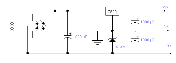 Transistor548 - O blog da eletronica Prática : Fonte Simétrica Virtual