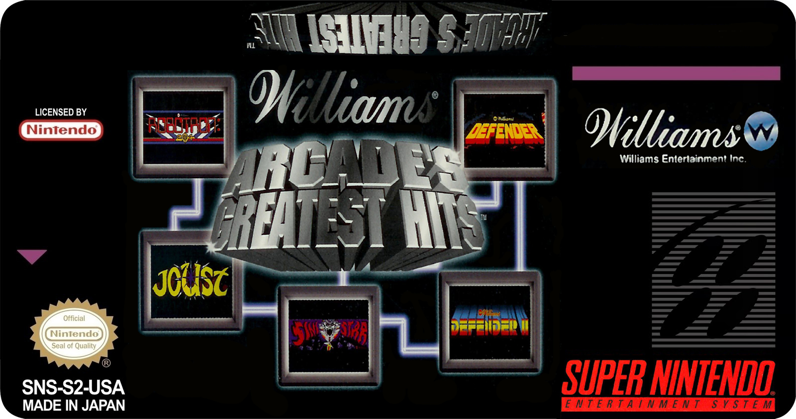 Williams Arcade's Greatest Hits - Classic PlayStation Game Collection
