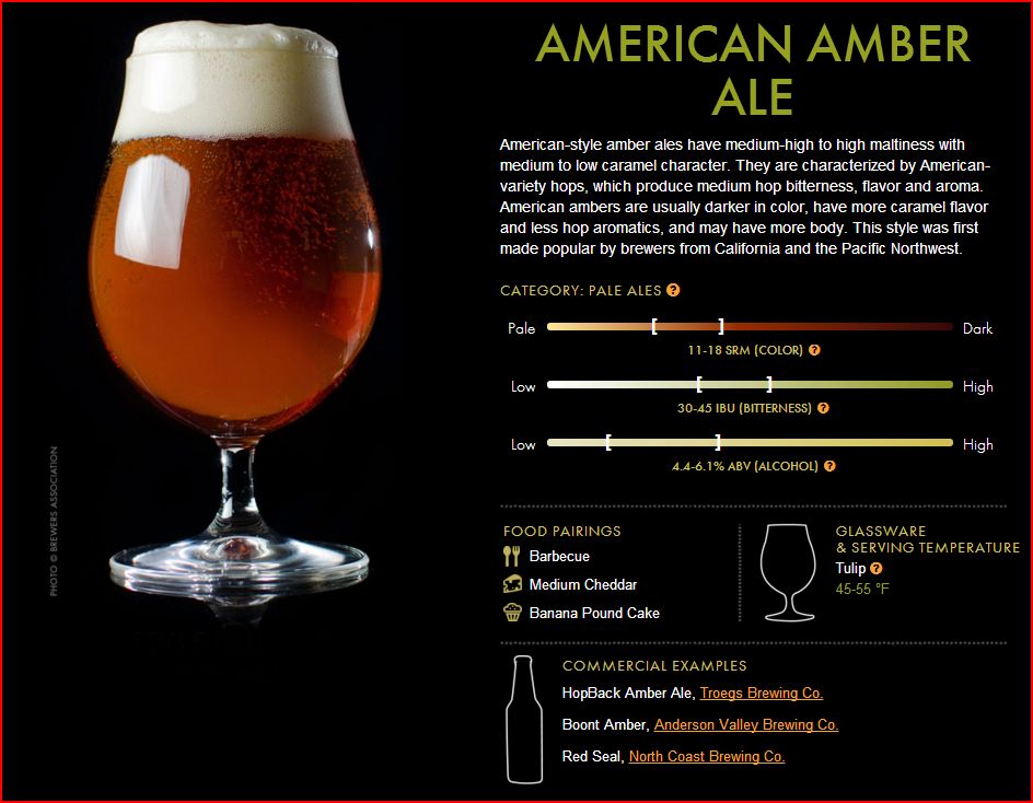 BrewBoss Electric Home Brewing Style American Amber Ale