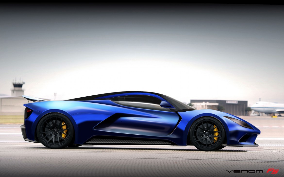 Гиперкар Hennessey Venom f5