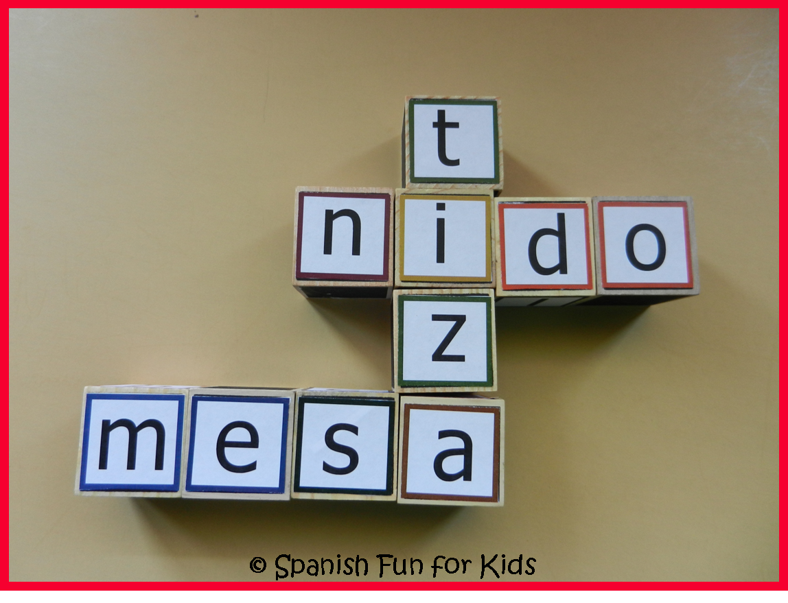 Music and Spanish Fun Fun Blocks