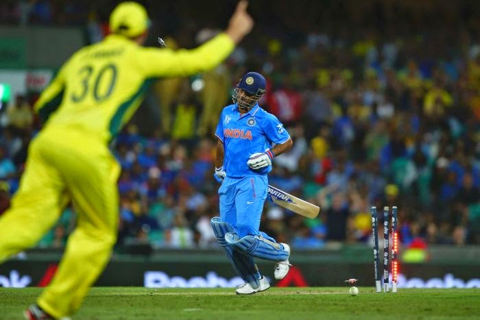 Dhoni's bowlers gathered pressure --  batting order Collapsed!