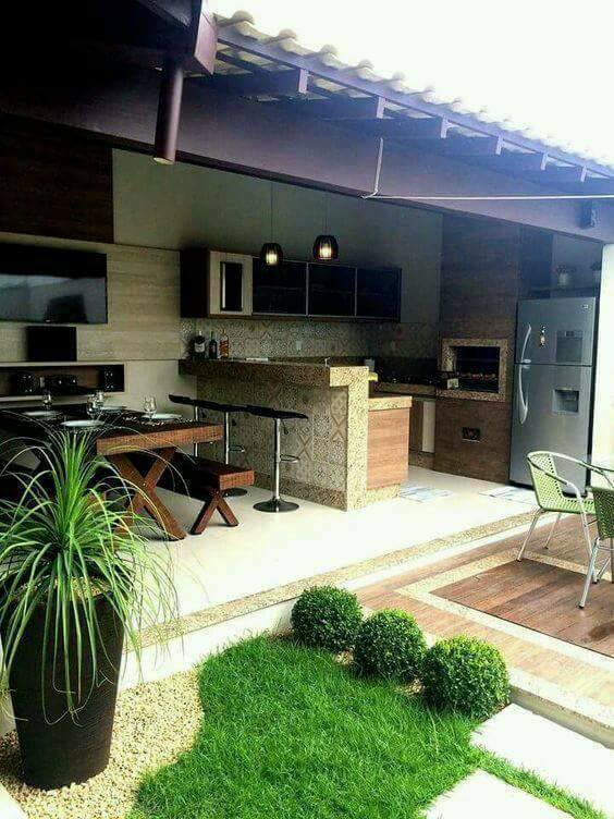 13 Desain Dapur Terbuka Halaman Belakang Rumah Gambar 2017 Gambar 13 Desain Dapur Terbuka Halaman Belakang Rumah