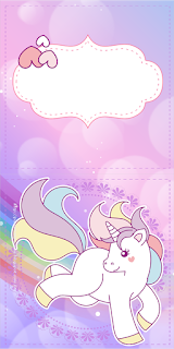 Bello Kit de Unicornio para Imprimir Gratis. Bello Kit de Unicornio para Imprimir Gratis.