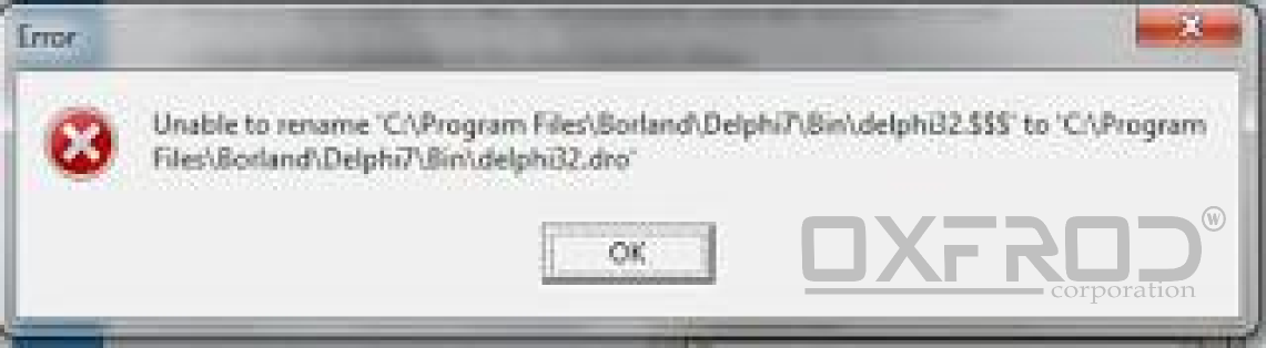Сообщения о ошибке Делфи 7. Range check Error DELPHI. C program files Edge содержит ошибку. DELPHI Error Opening TLB. Srvinfo reg 1541